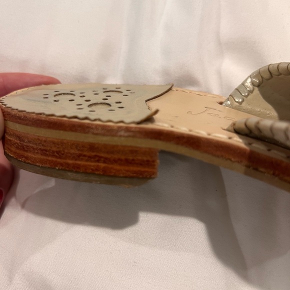 Jack Rogers Platinum Jacks Flat Sandals Size 8 Women’s - Picture 4 of 9